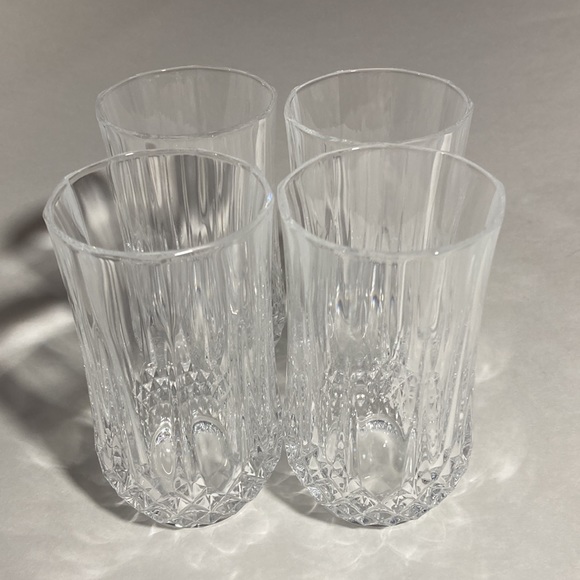 Longchamp Dining Vintage Longchamp Cristal D Arques Set Of 4
